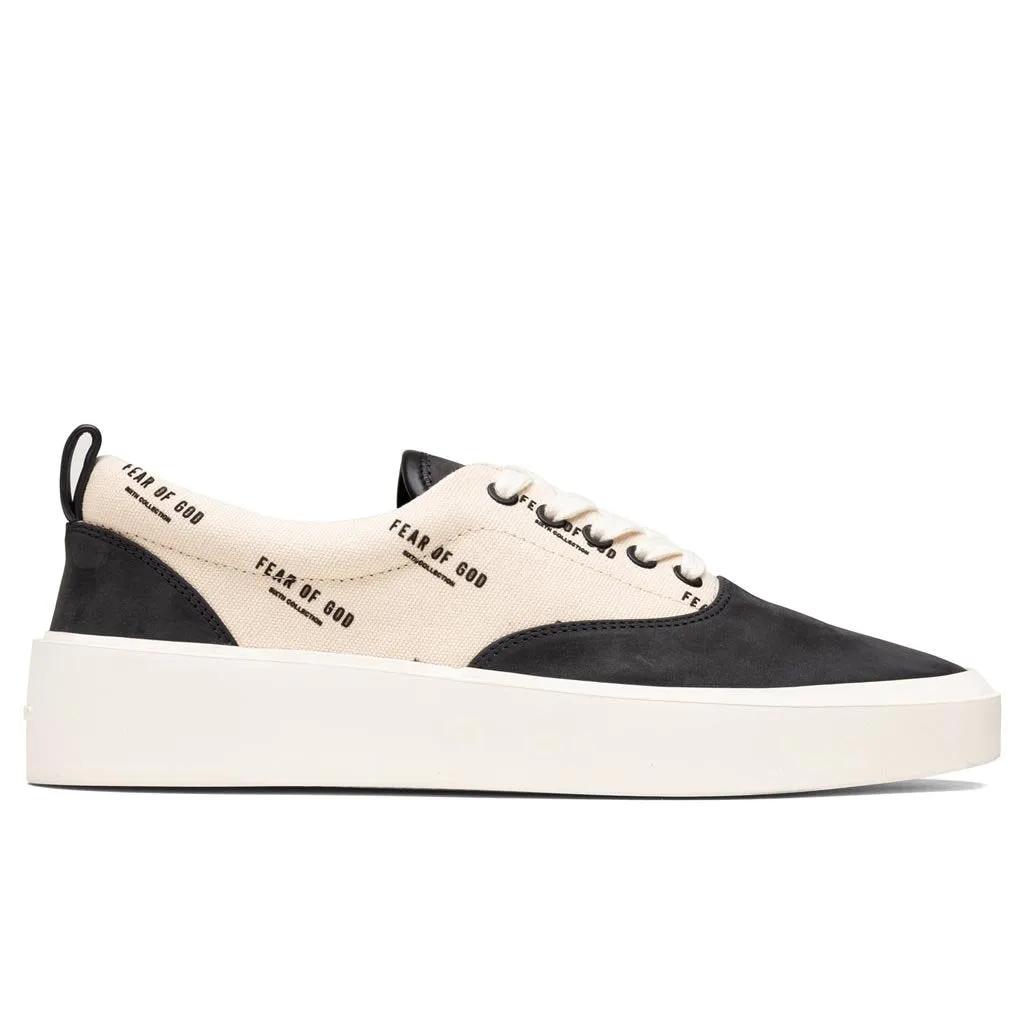 101 Lace Up Sneaker - Black/Cream