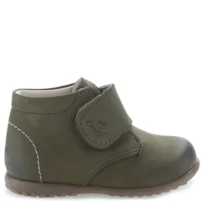 (1077D-12) Emel first shoes velcro Green