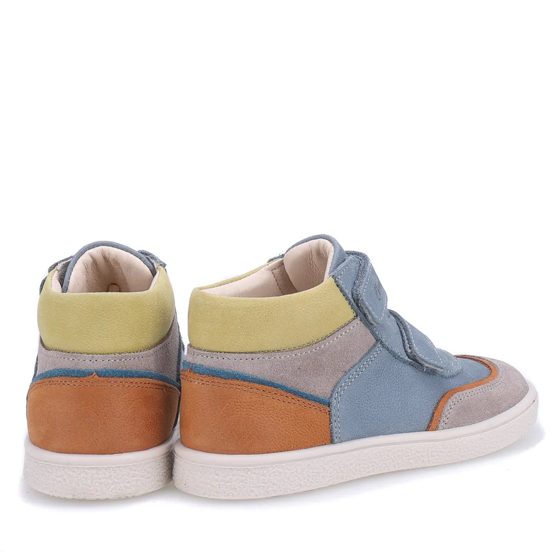 (2754D-5) Emel velcro shoes - multicolor