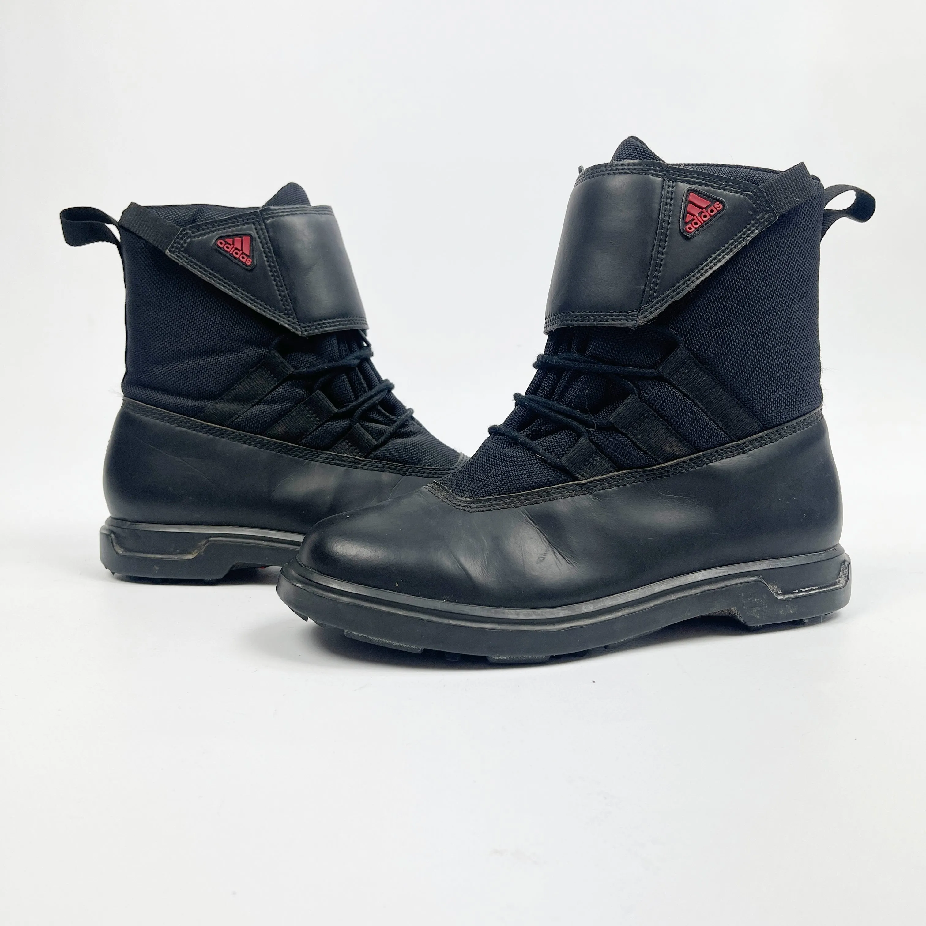 Adidas All Terrain Black Outdoor Boots - 2001 Edition - Durable, Stylish, and Versatile Footwear