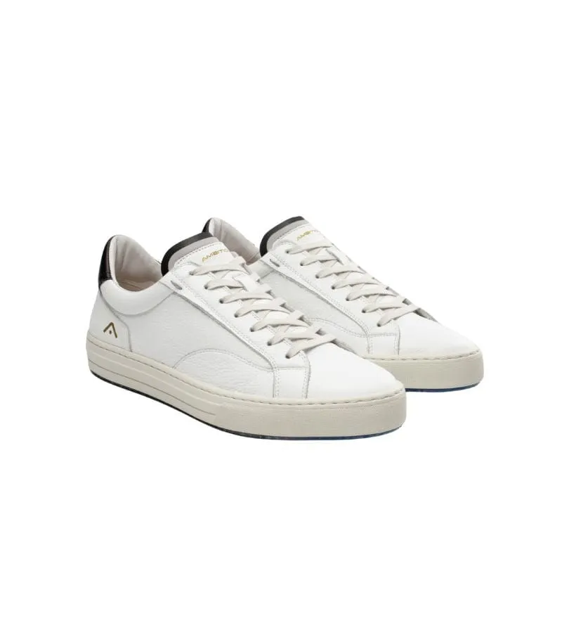 Ambitious Mens Lace Up Leather White Casual Shoe Anopolis - 11218-6407AM