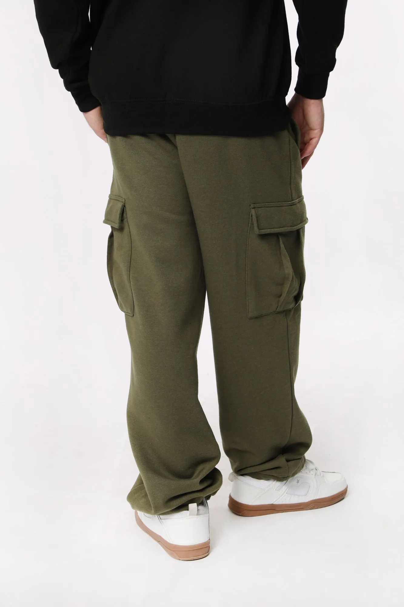 Amnesia Mens Fleece Cargo Jogger