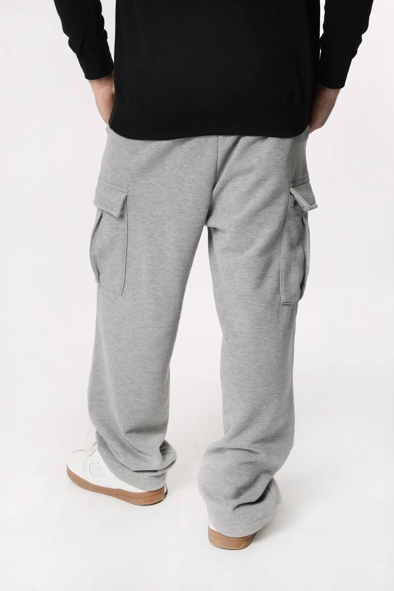 Amnesia Mens Fleece Cargo Jogger