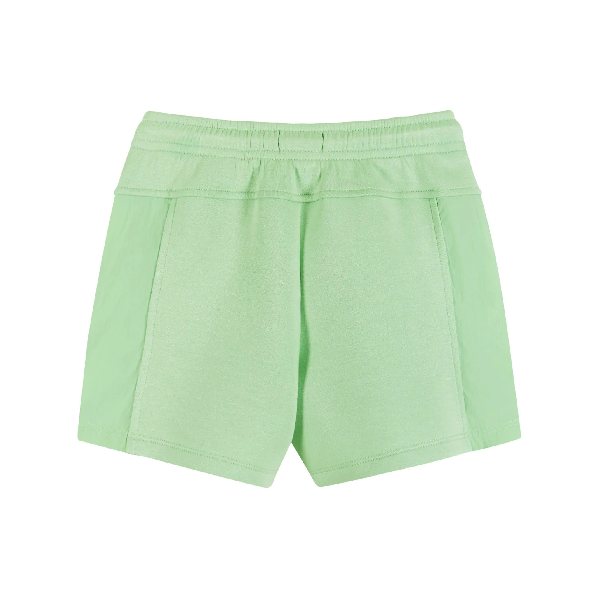 Athletic Track Shorts | Lime Green