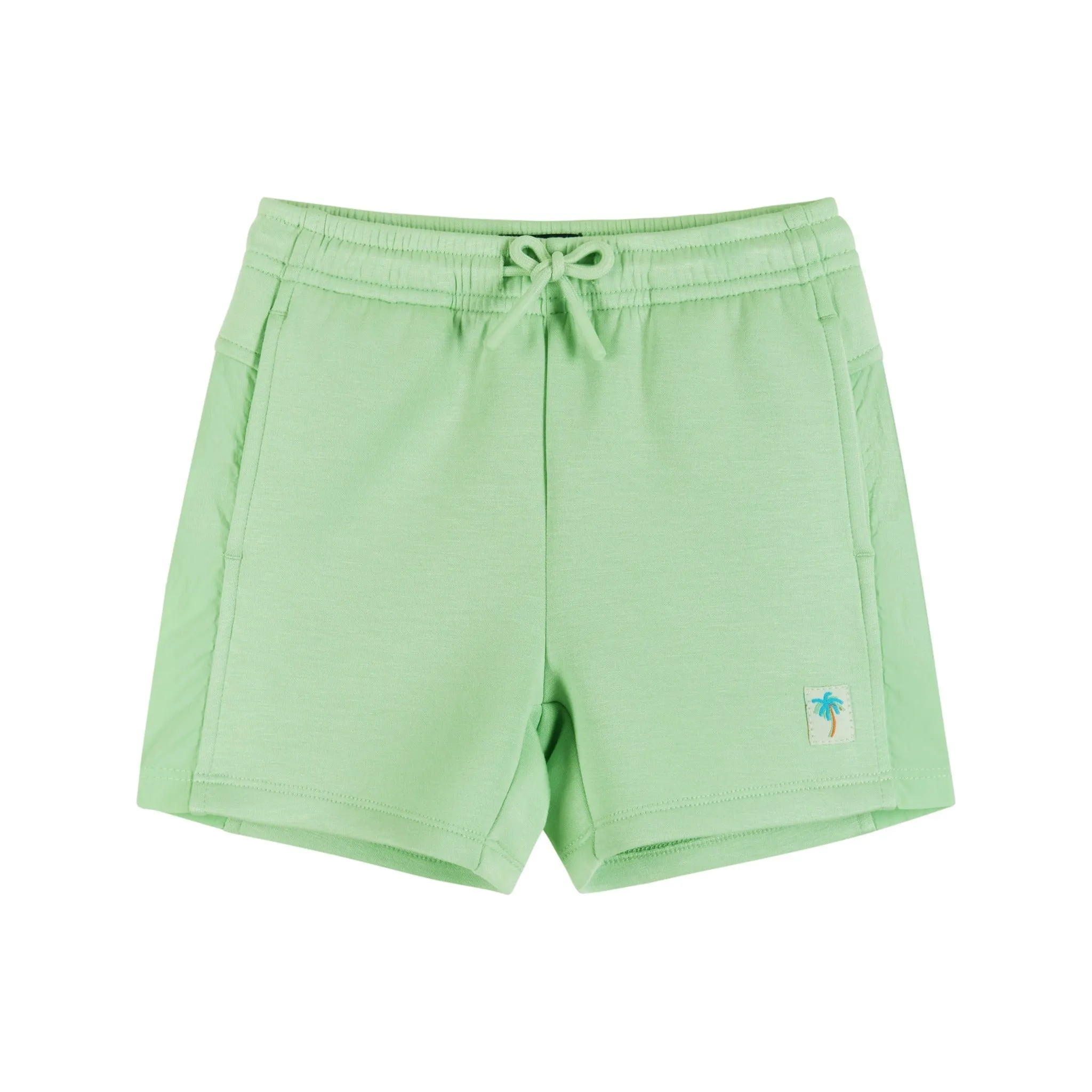 Athletic Track Shorts | Lime Green