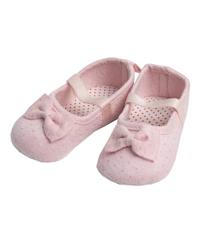 Baby Girl Shoes - Pink Bow