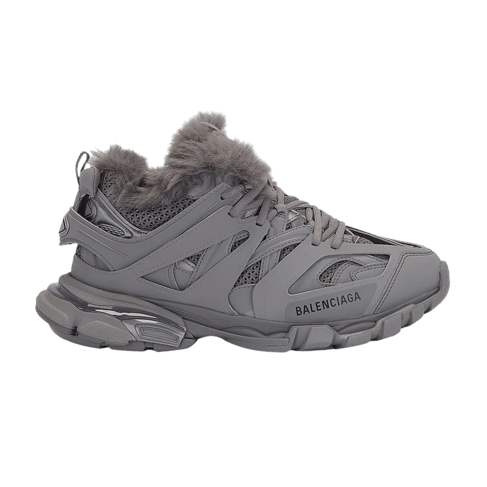 Balenciaga Track Sneaker 'Fake Fur - Grey'