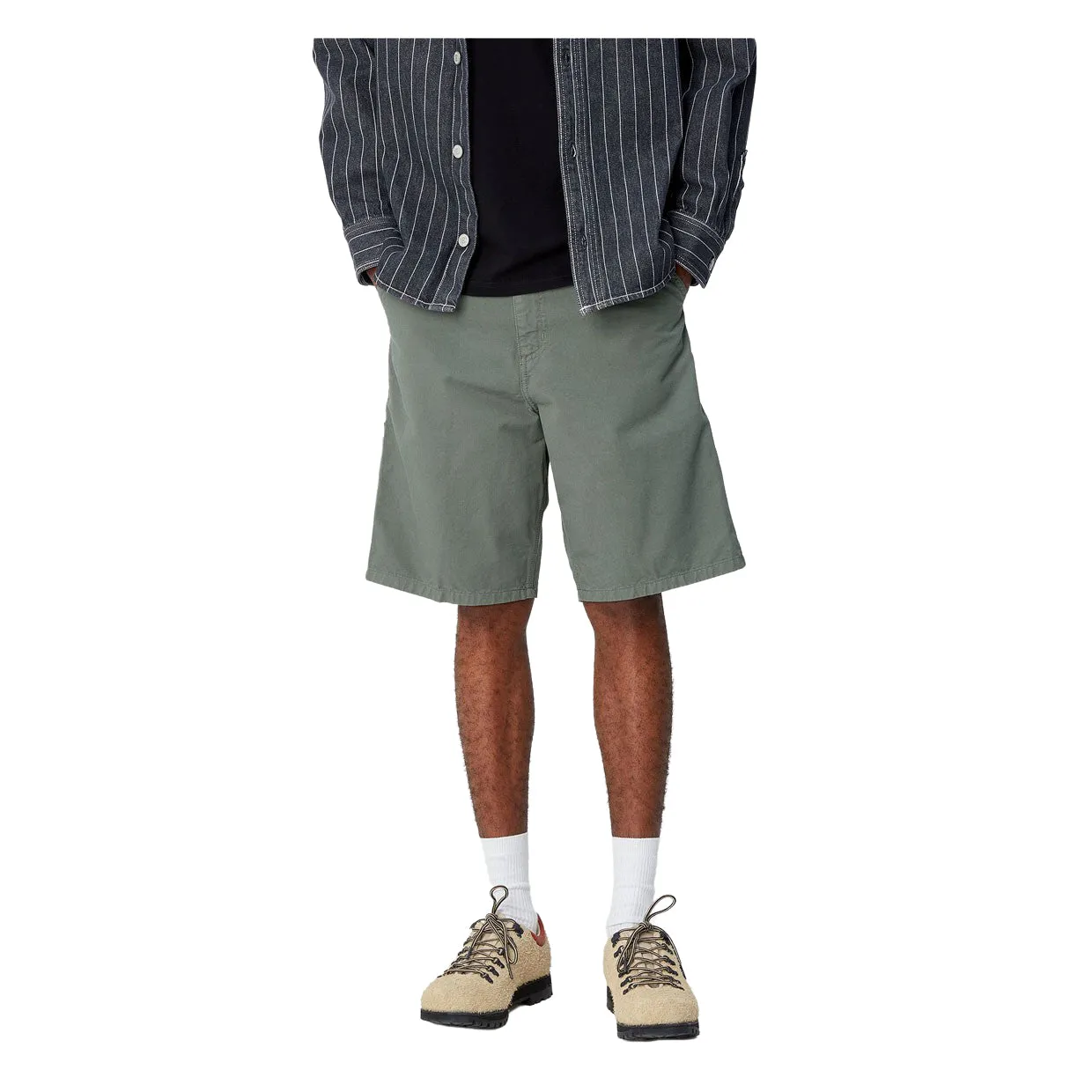 Bermuda Uomo Carhartt WIP Single Knee Short Verde