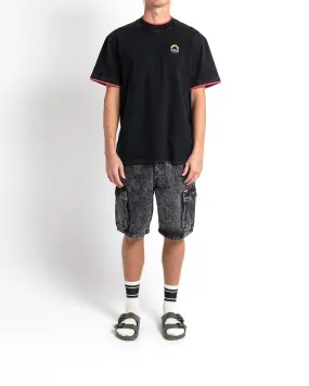 Burly Cargo Short - Mid Black