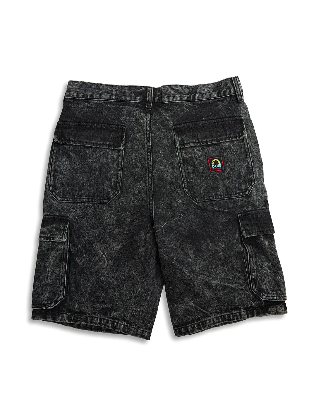 Burly Cargo Short - Mid Black