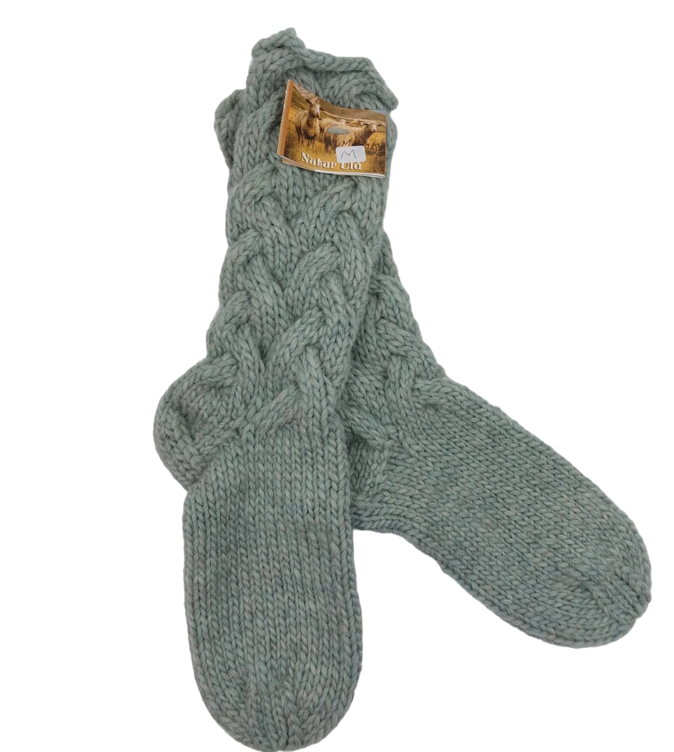 By Seija - Wool Sock Sage M