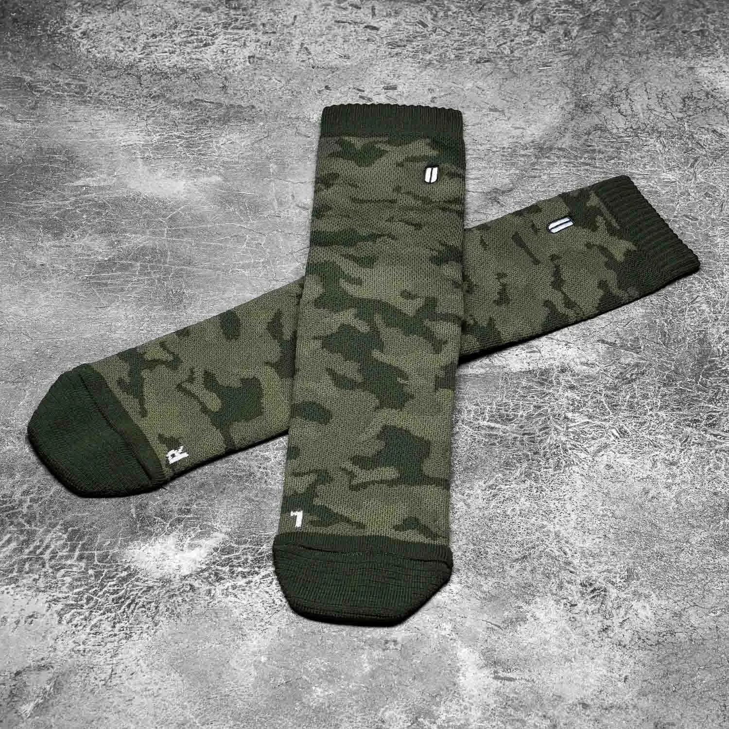 Camo Crew Sock