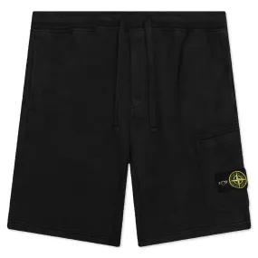 Cargo Bermuda Shorts - Black