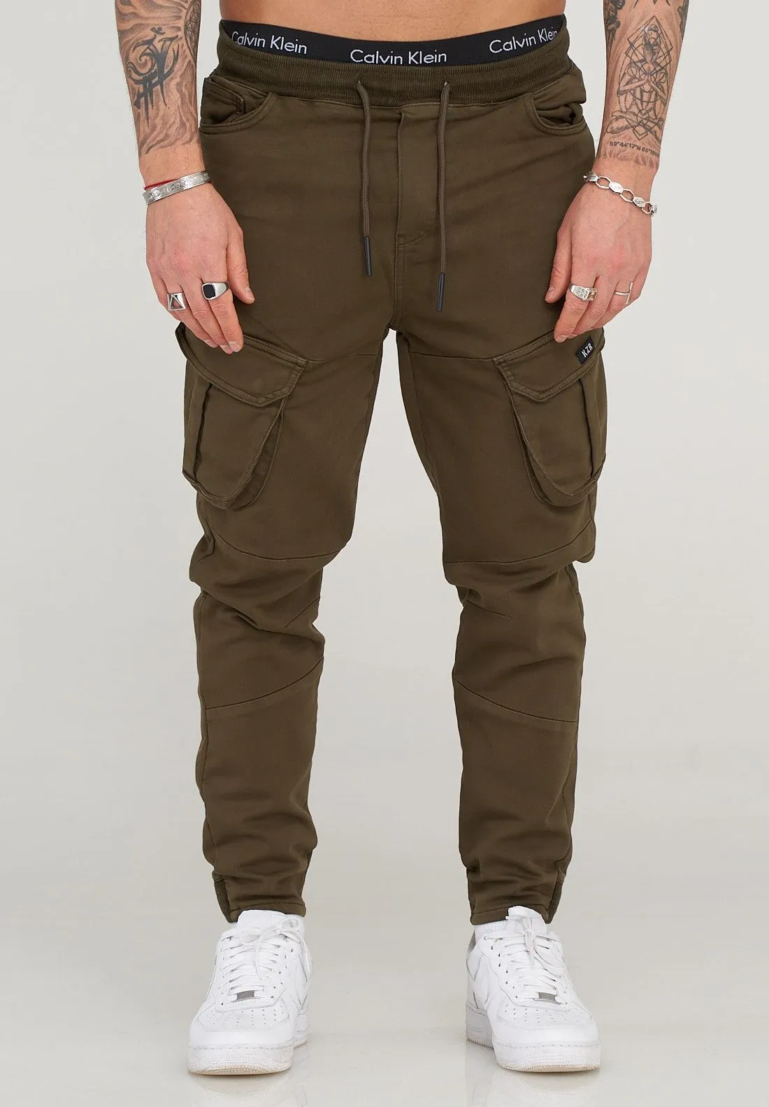 Cargo Jogger Chino GF-79003 Khaki