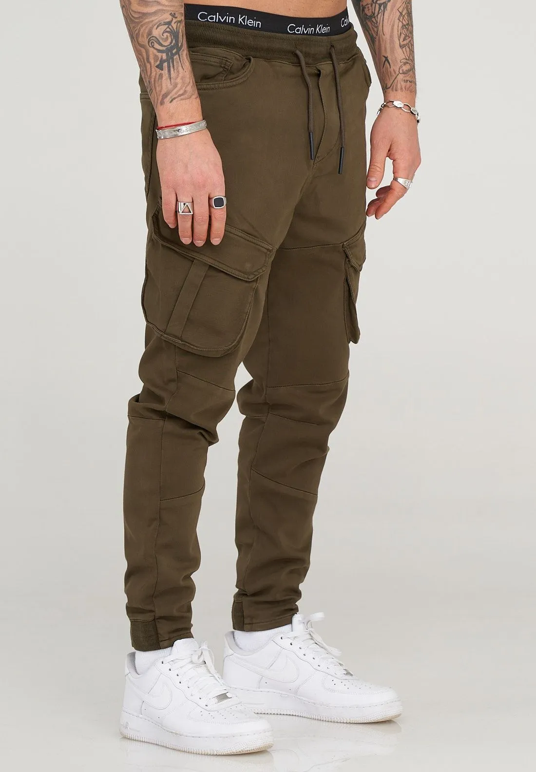 Cargo Jogger Chino GF-79003 Khaki