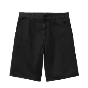 CARHARTT WIP Single Knee Short Black