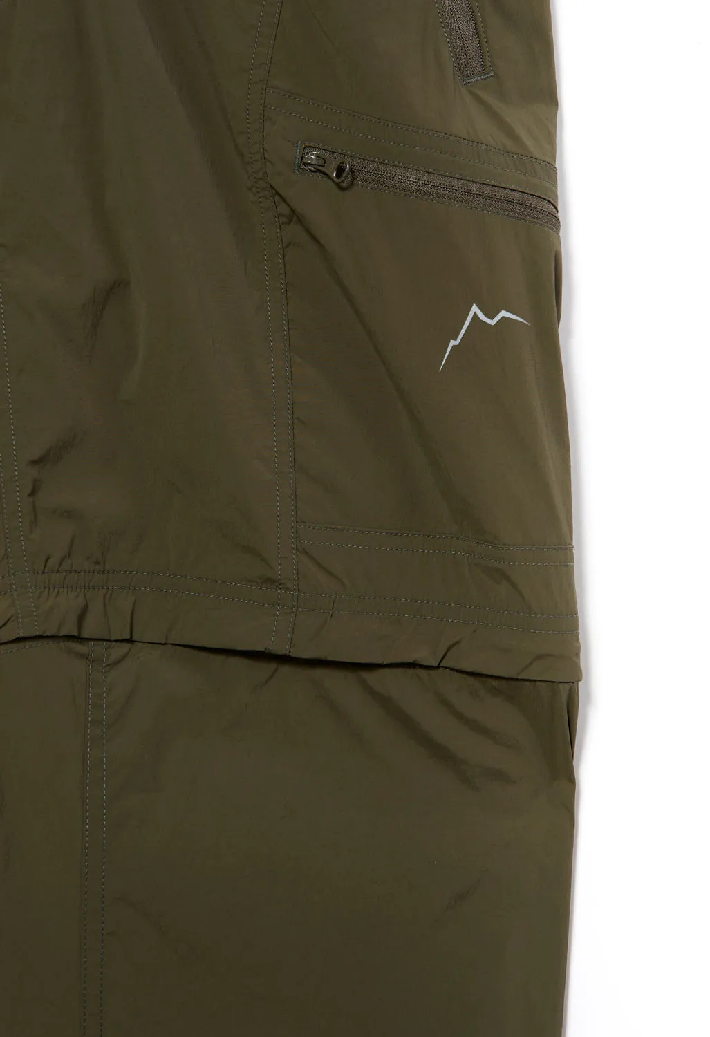 CAYL Cargo 2 Way Pants - Army Green