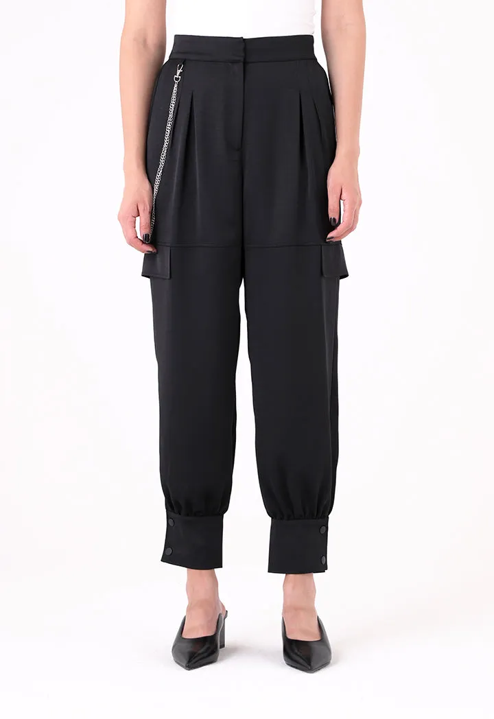 Chain Details Jogger Pants