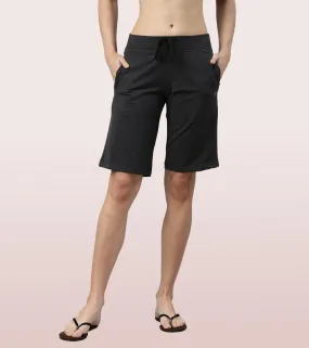 City Shorts | Cotton Knee Length Shorts