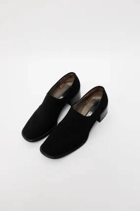 CLEAN 38 39 MINIMALIST BLACK LOAFER SHOES