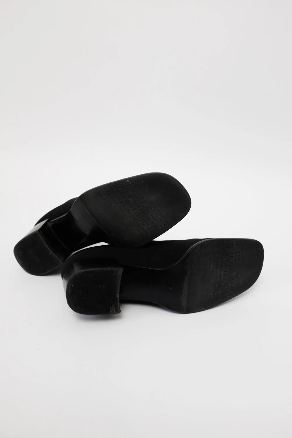 CLEAN 38 39 MINIMALIST BLACK LOAFER SHOES