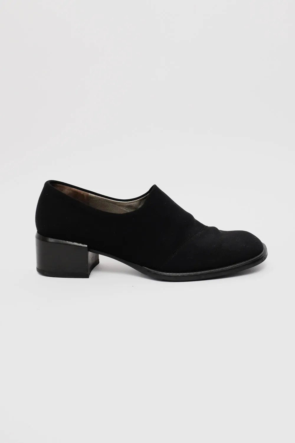 CLEAN 38 39 MINIMALIST BLACK LOAFER SHOES