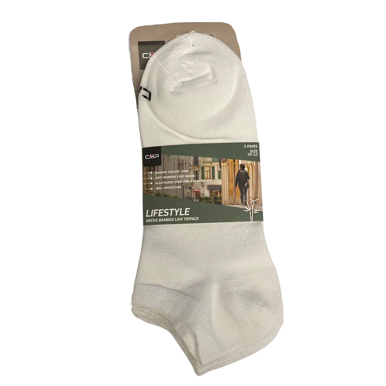 CMP Bamboo Invisible Sock Tripack - Calze