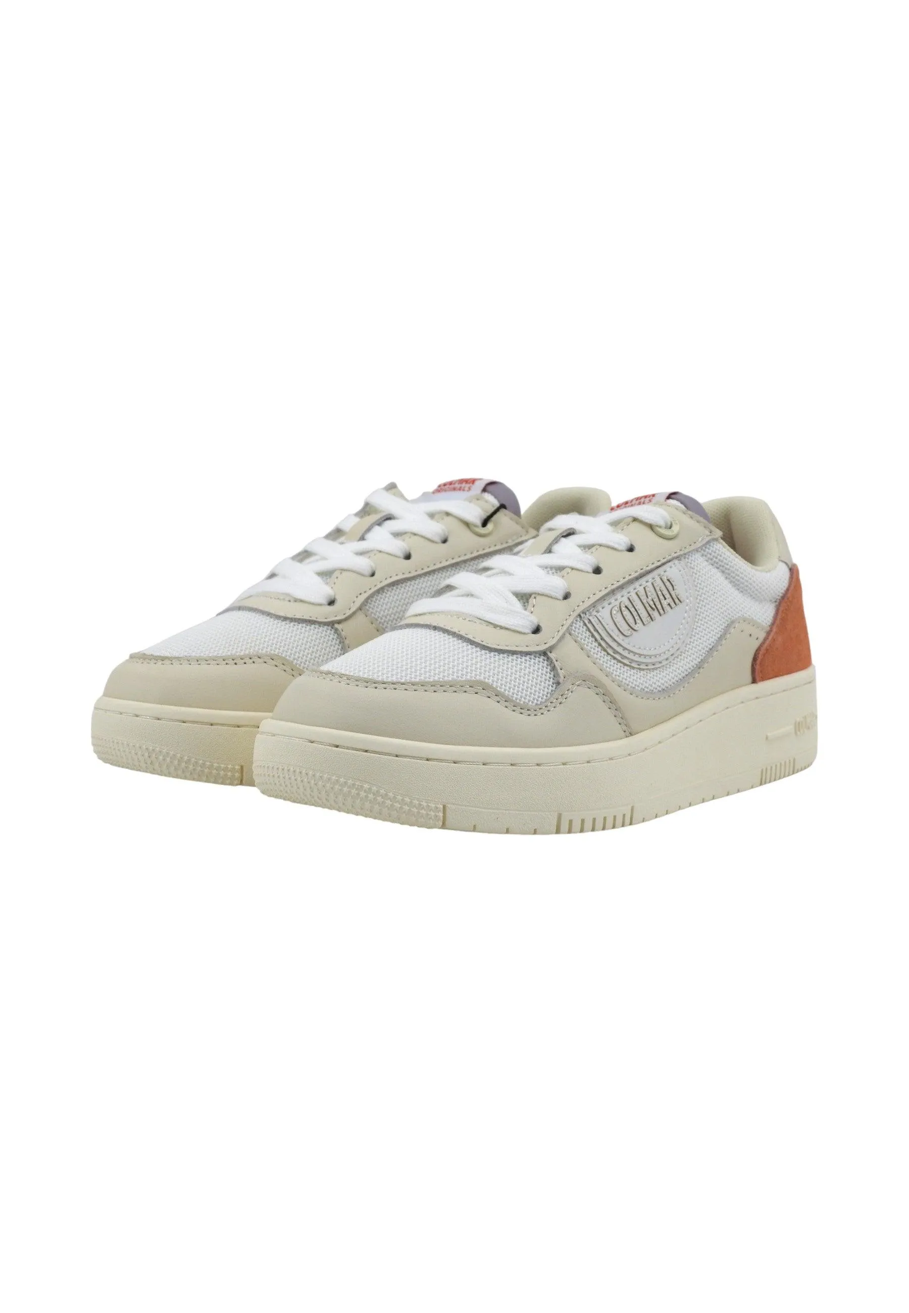 COLMAR Sneaker Donna White Salmon AUSTIN FUSE