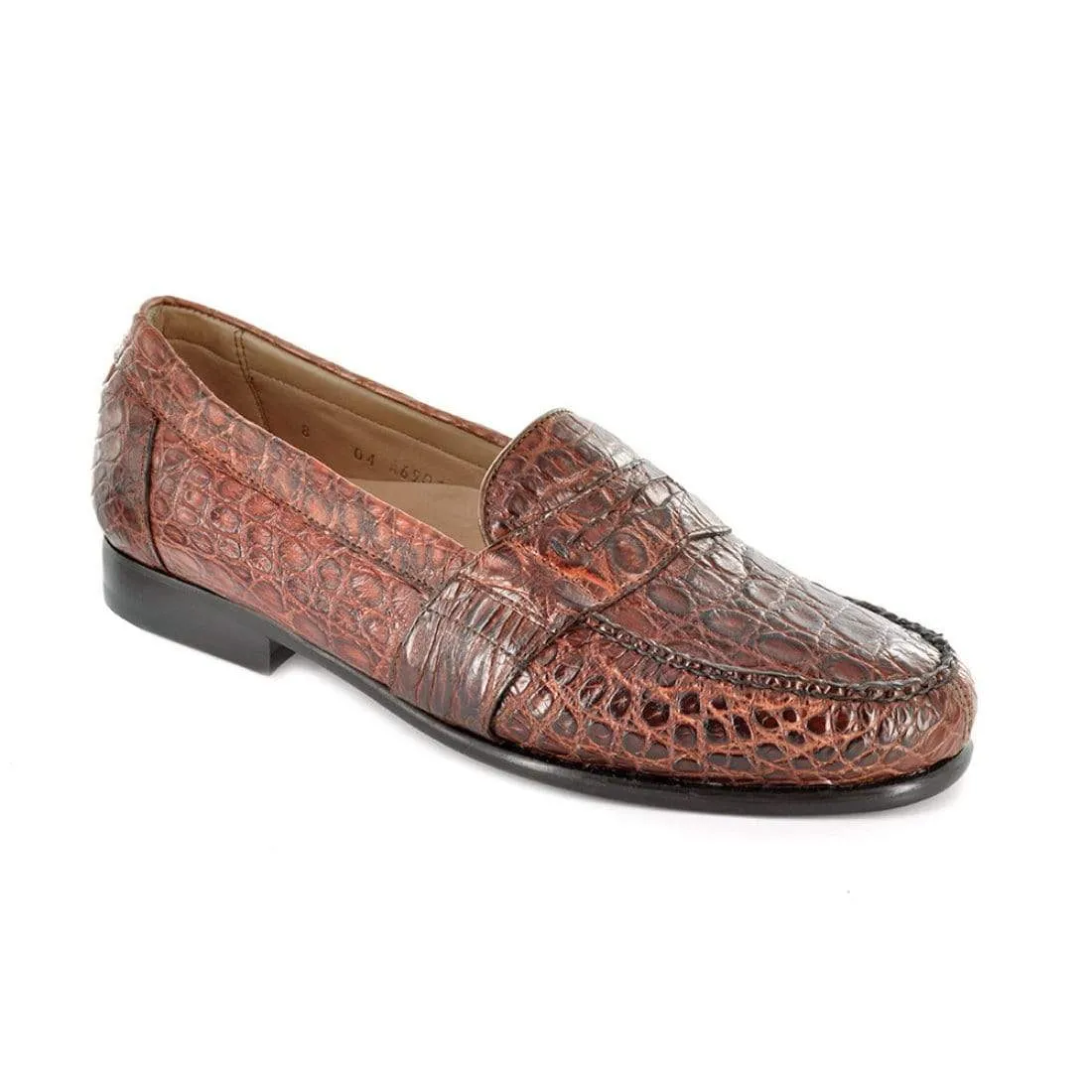 Crocodile Penny Loafer