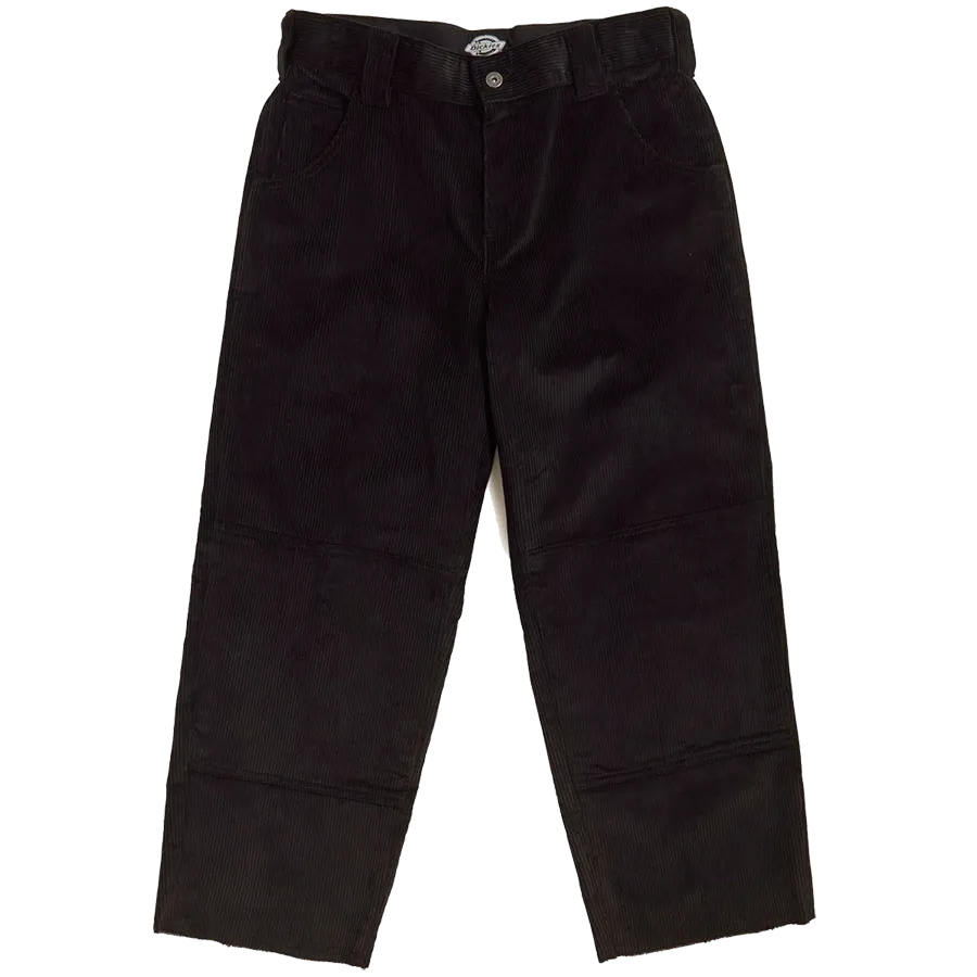 Dickies Franky Cord Double Knee Pant - Black