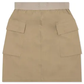 Essentials Women's Cargo Skirt - Oak