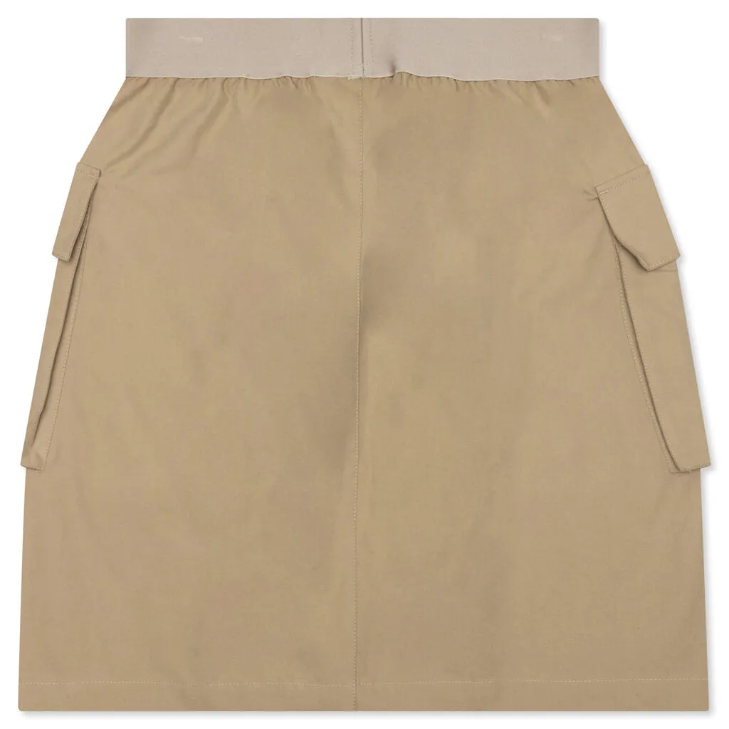 Essentials Women's Cargo Skirt - Oak