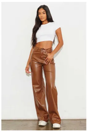 Fiona Pleather Pants