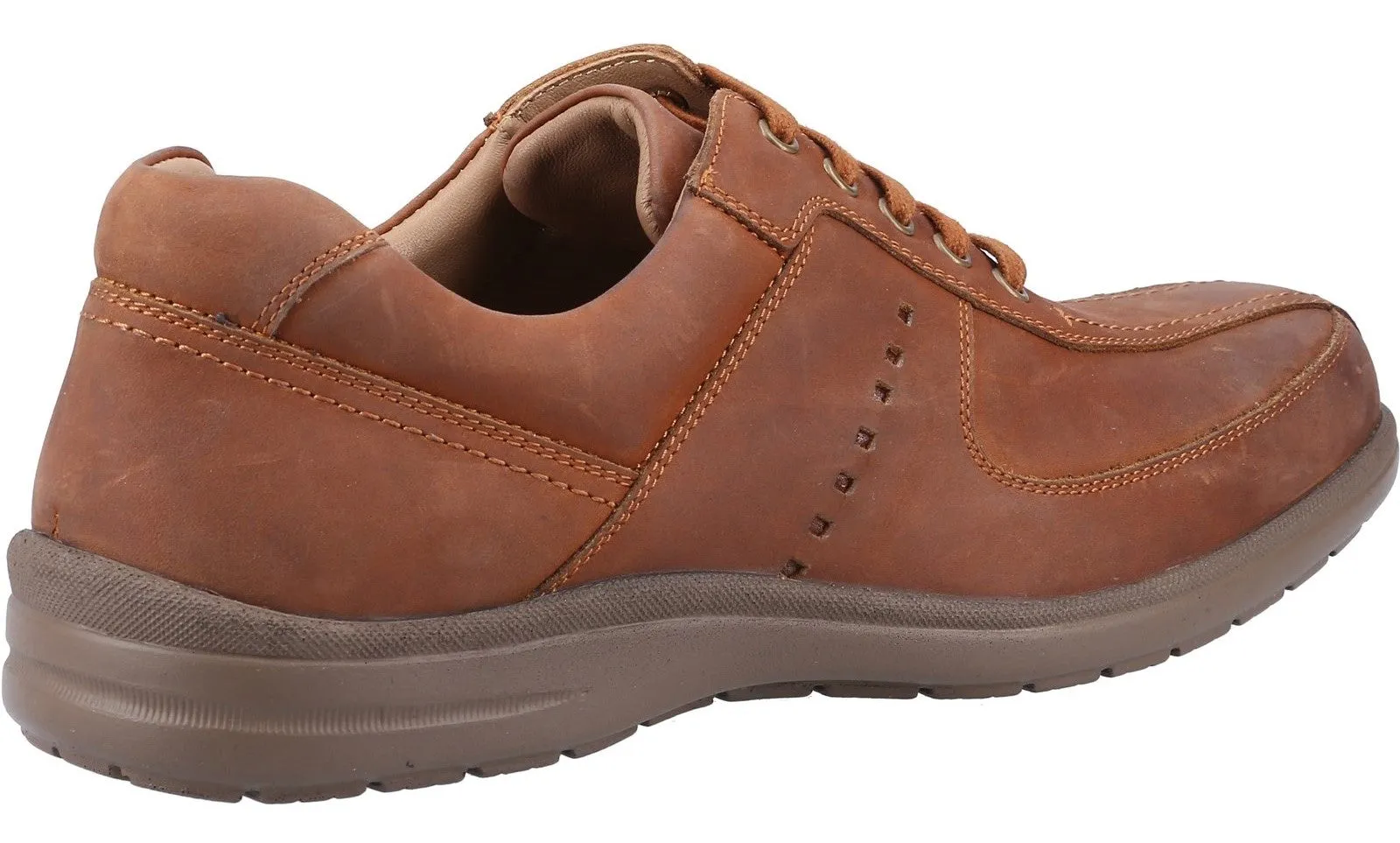 Fleet & Foster Bob Mens Leather Lace Up Casual Shoe