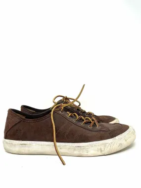 Frye Size 10.5 Brown Leather Men's Shoes Sneakers- Men's