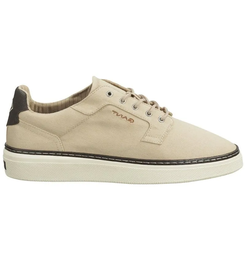 Gant Mens Beige Smart Casual Canvas Shoe - San Prep 26638853