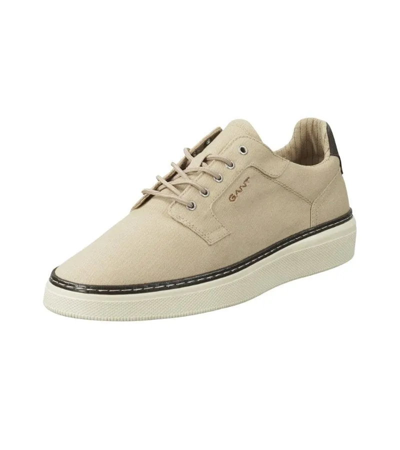 Gant Mens Beige Smart Casual Canvas Shoe - San Prep 26638853