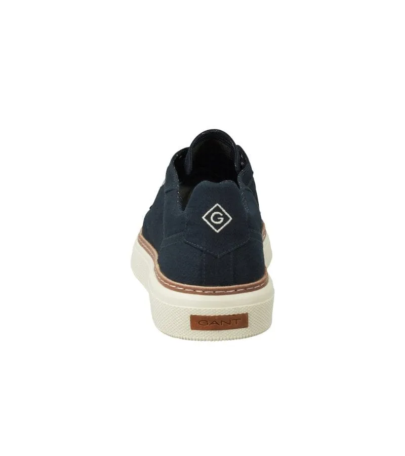 Gant Mens Navy Canvas Smart Casual Shoes - San Prep Style 26638853