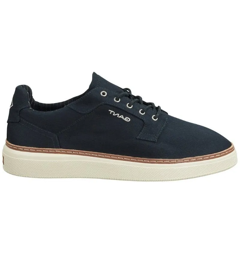 Gant Mens Navy Canvas Smart Casual Shoes - San Prep Style 26638853