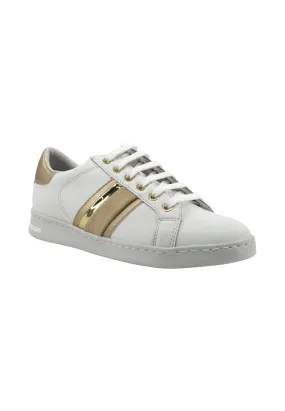 GEOX Jaysen Sneaker Donna White Gold D361BE085NFC1327