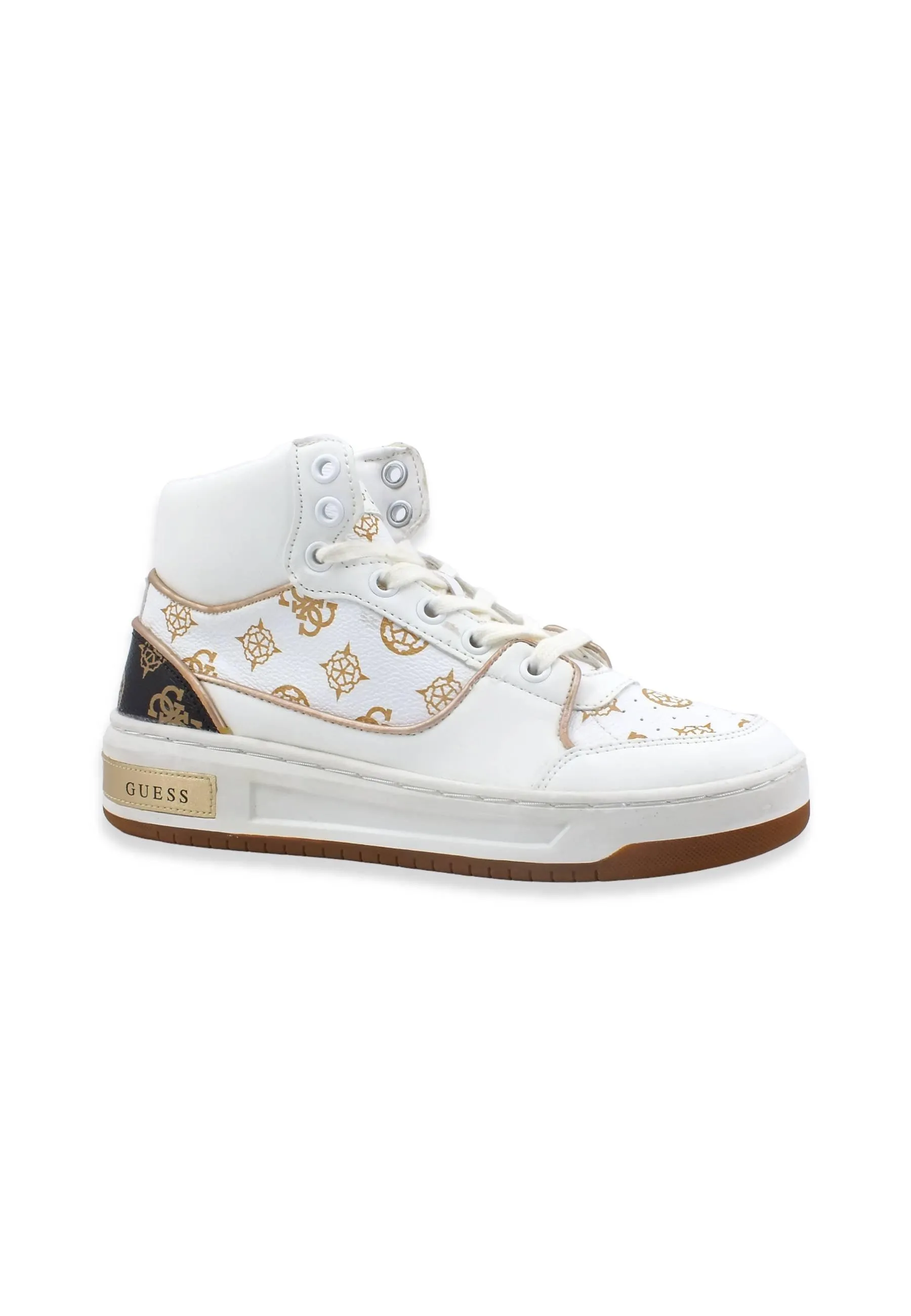 GUESS Basket Sneaker Donna Off White FL5TULFAL12