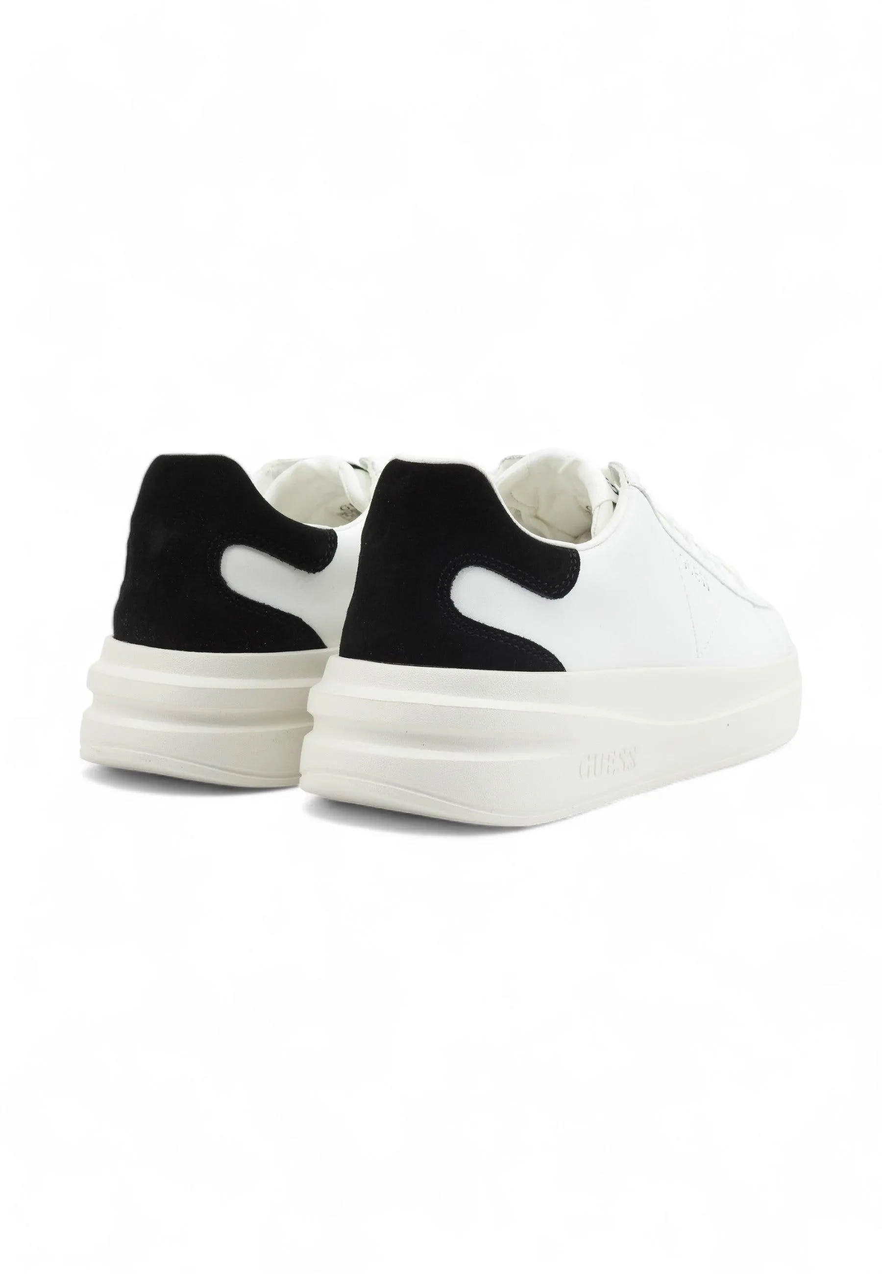 GUESS Sneaker Donna White Black FLJELBLEA12