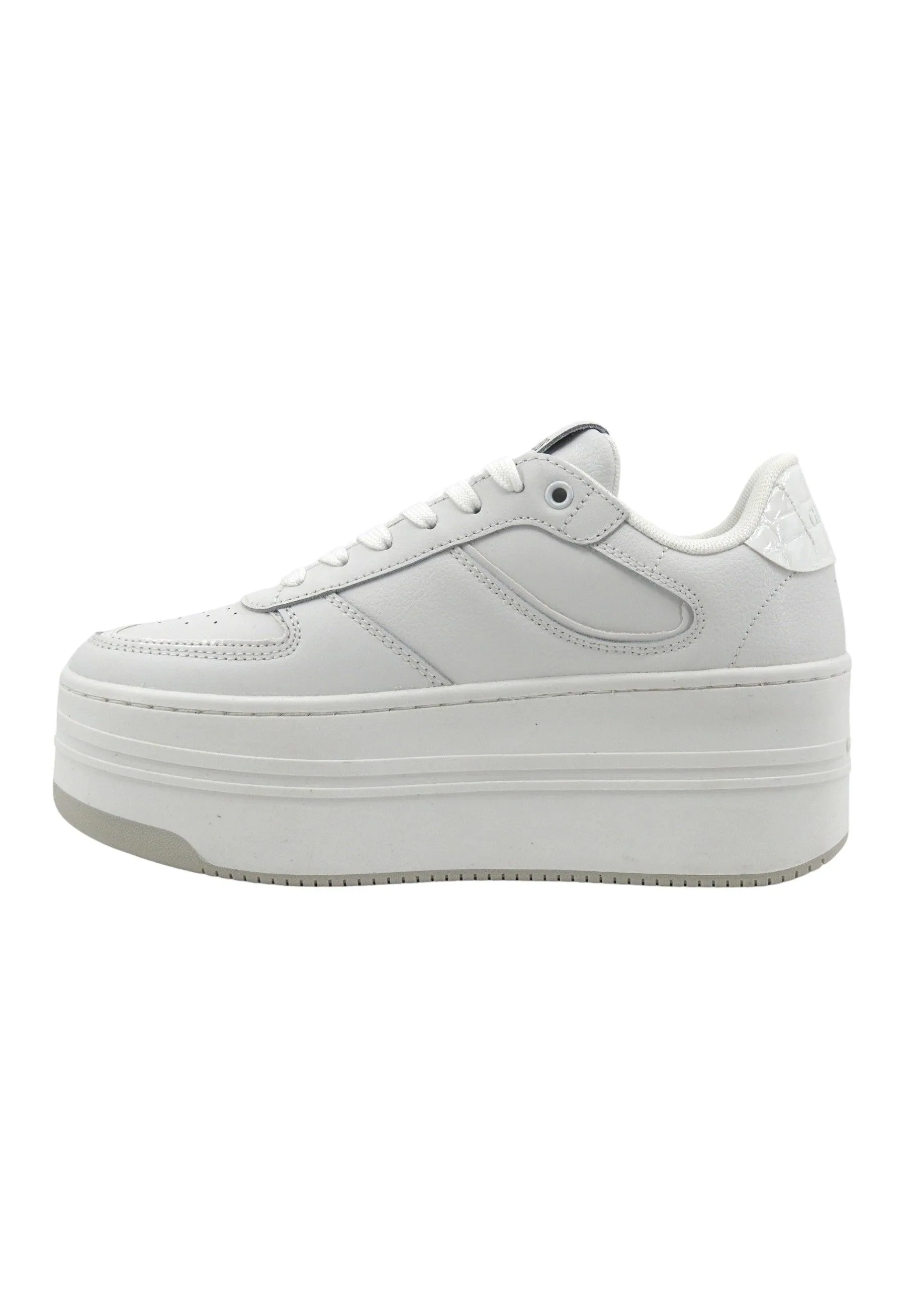 GUESS Sneaker Platform Donna White FLJLLILEA12