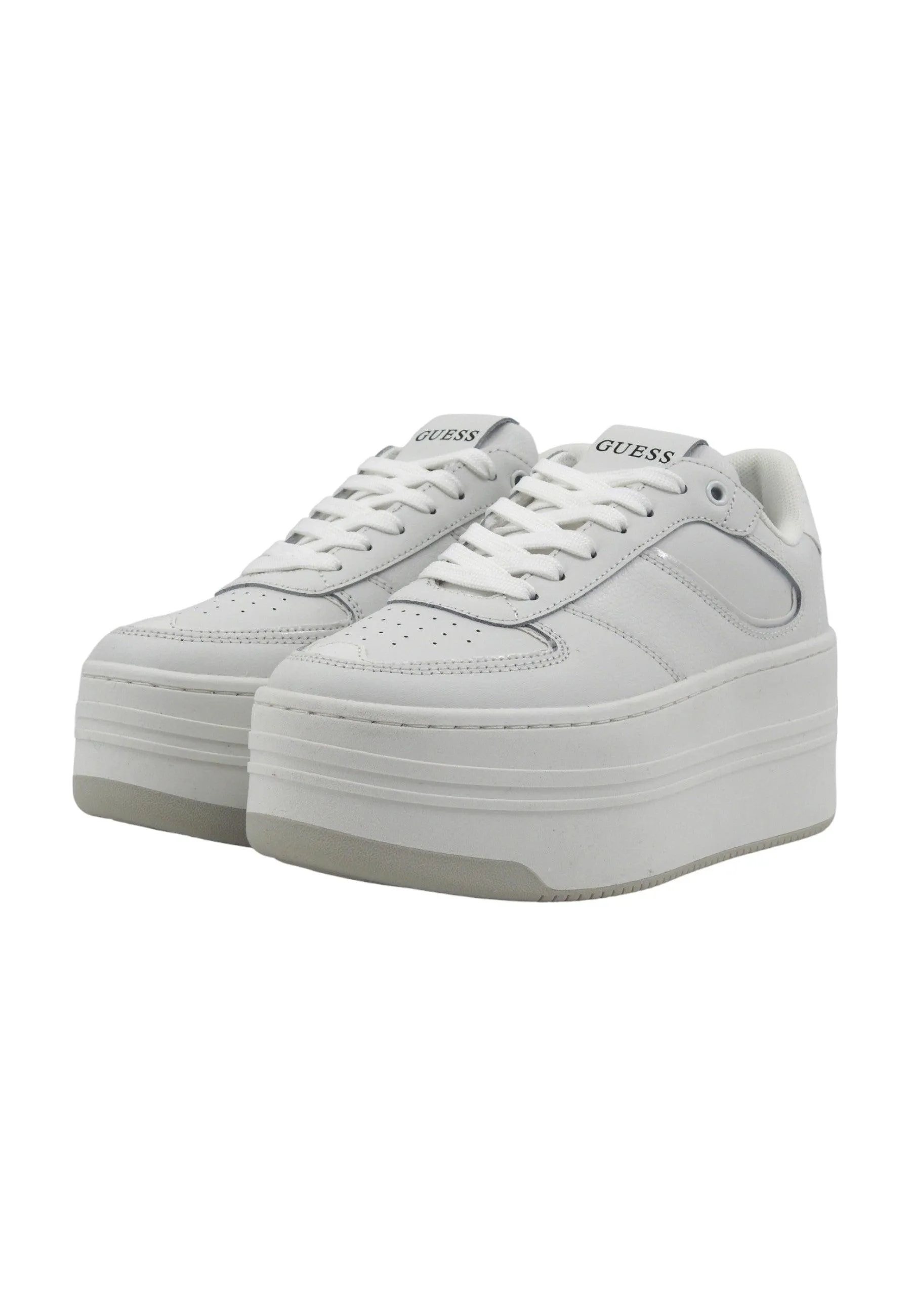 GUESS Sneaker Platform Donna White FLJLLILEA12