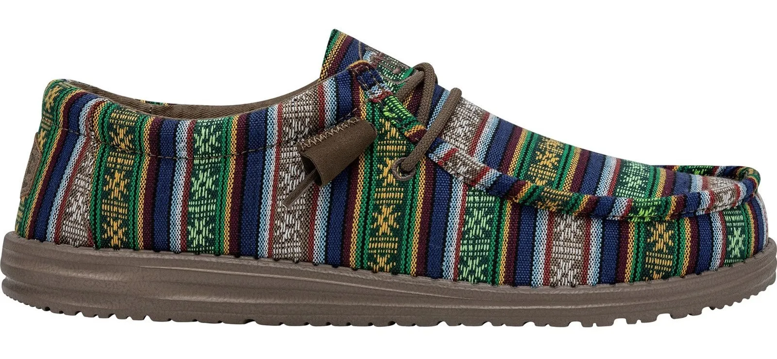 Hey Dude Wally Serape Mens Slip On Casual Shoe