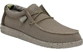 Hey Dude Wally Sox Triple Needle 40020 Mens Casual Shoe