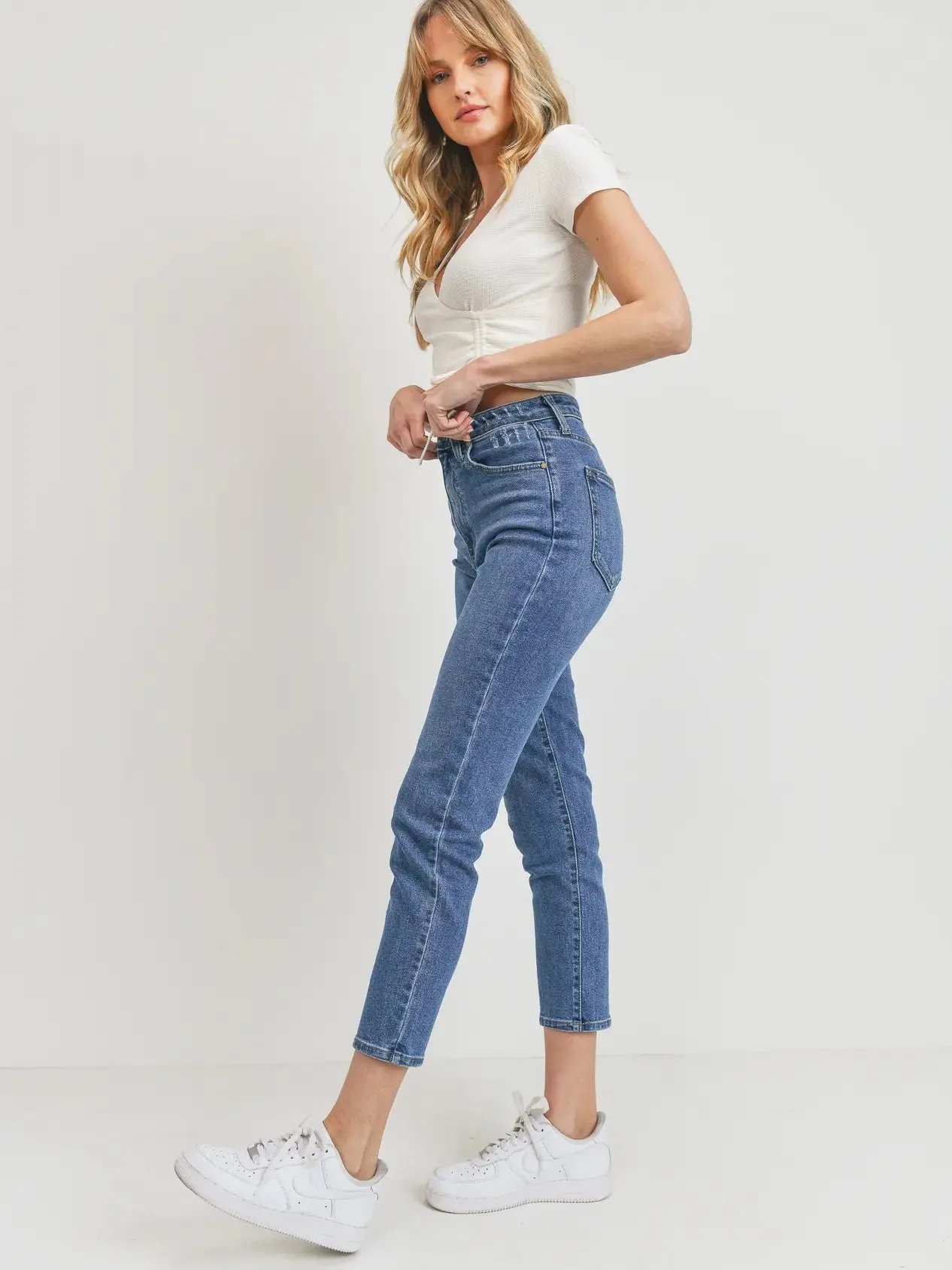 High Rise Mom Jean