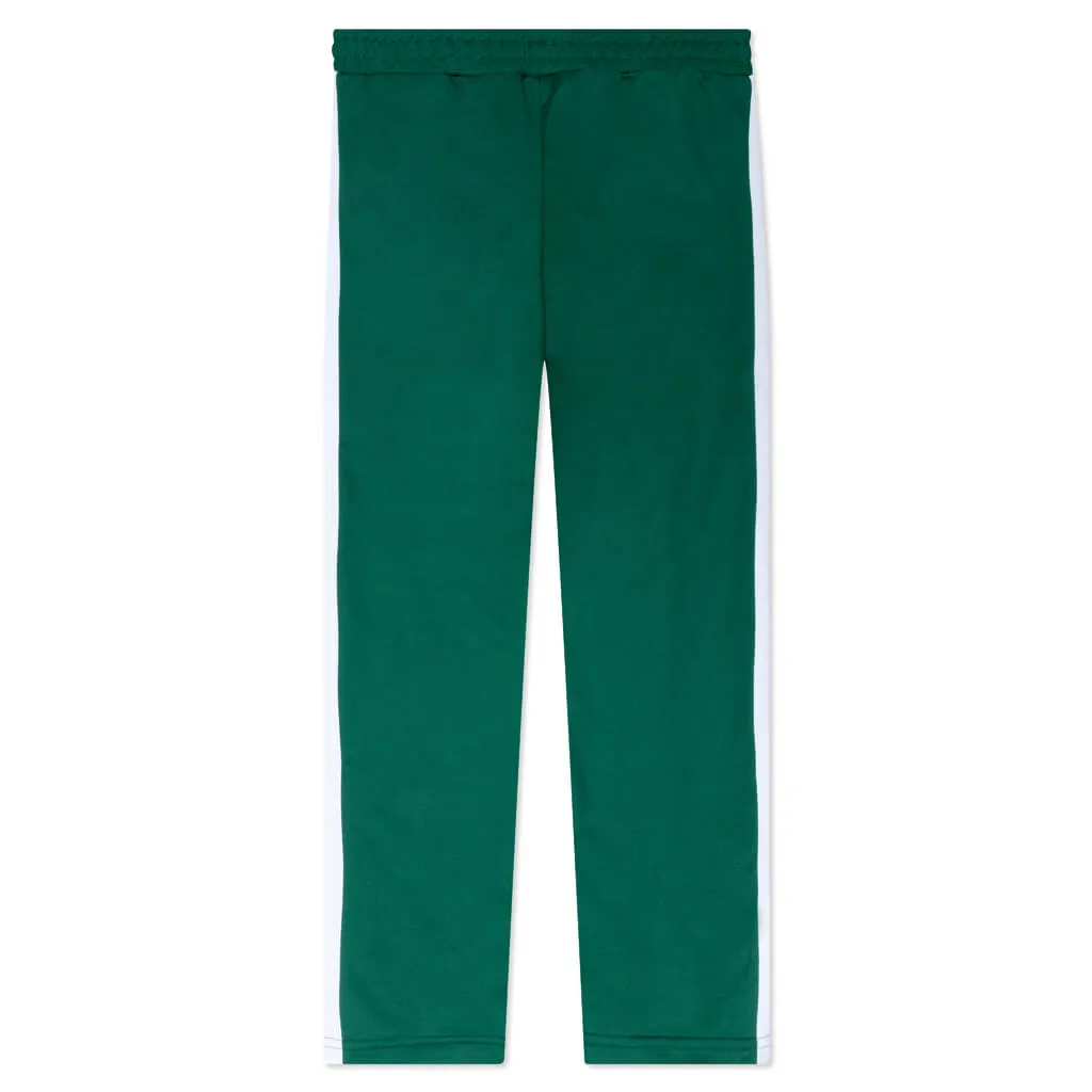 Kids Track Pant - Forest Green/White