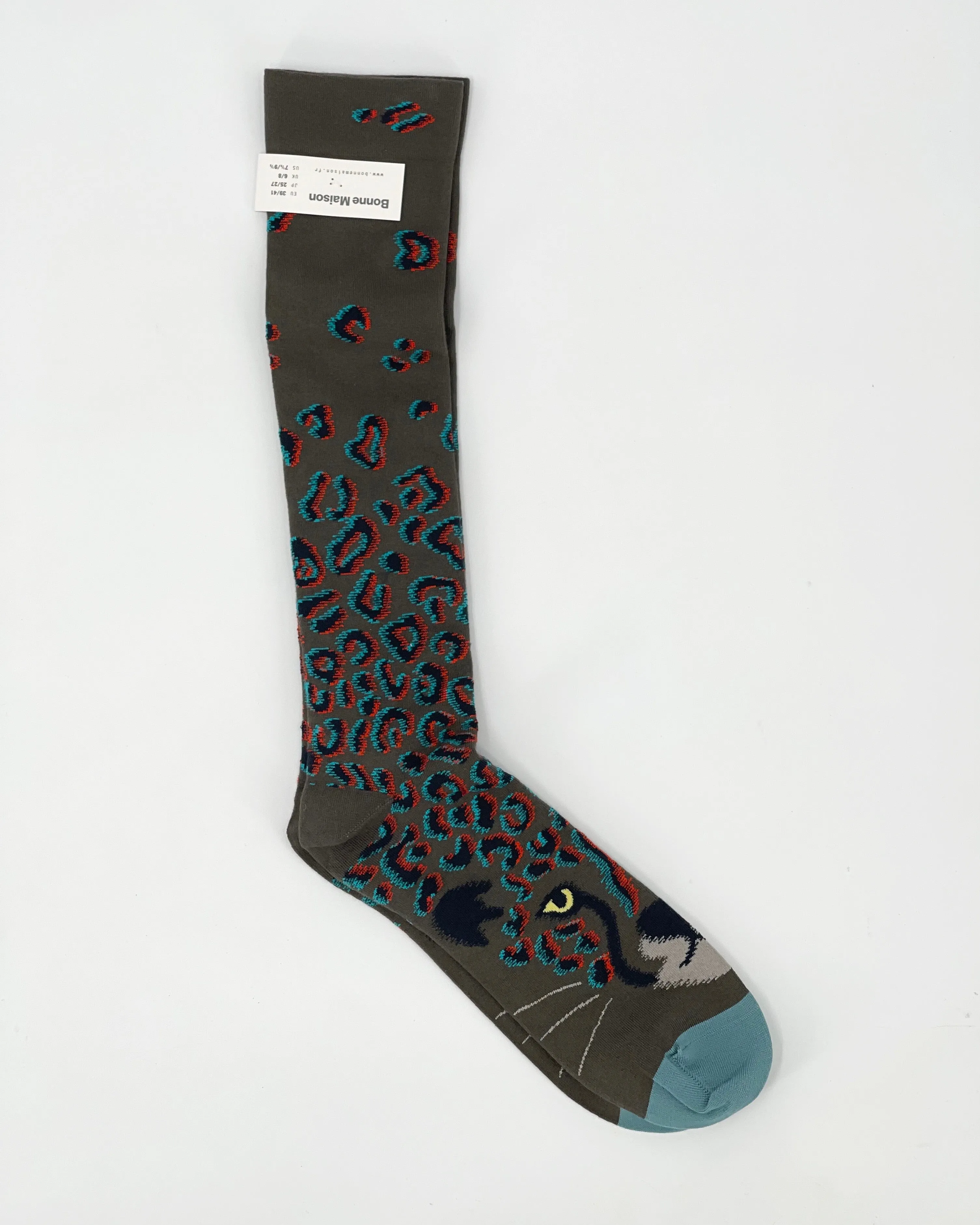 Knee-High Cotton Blend Socks