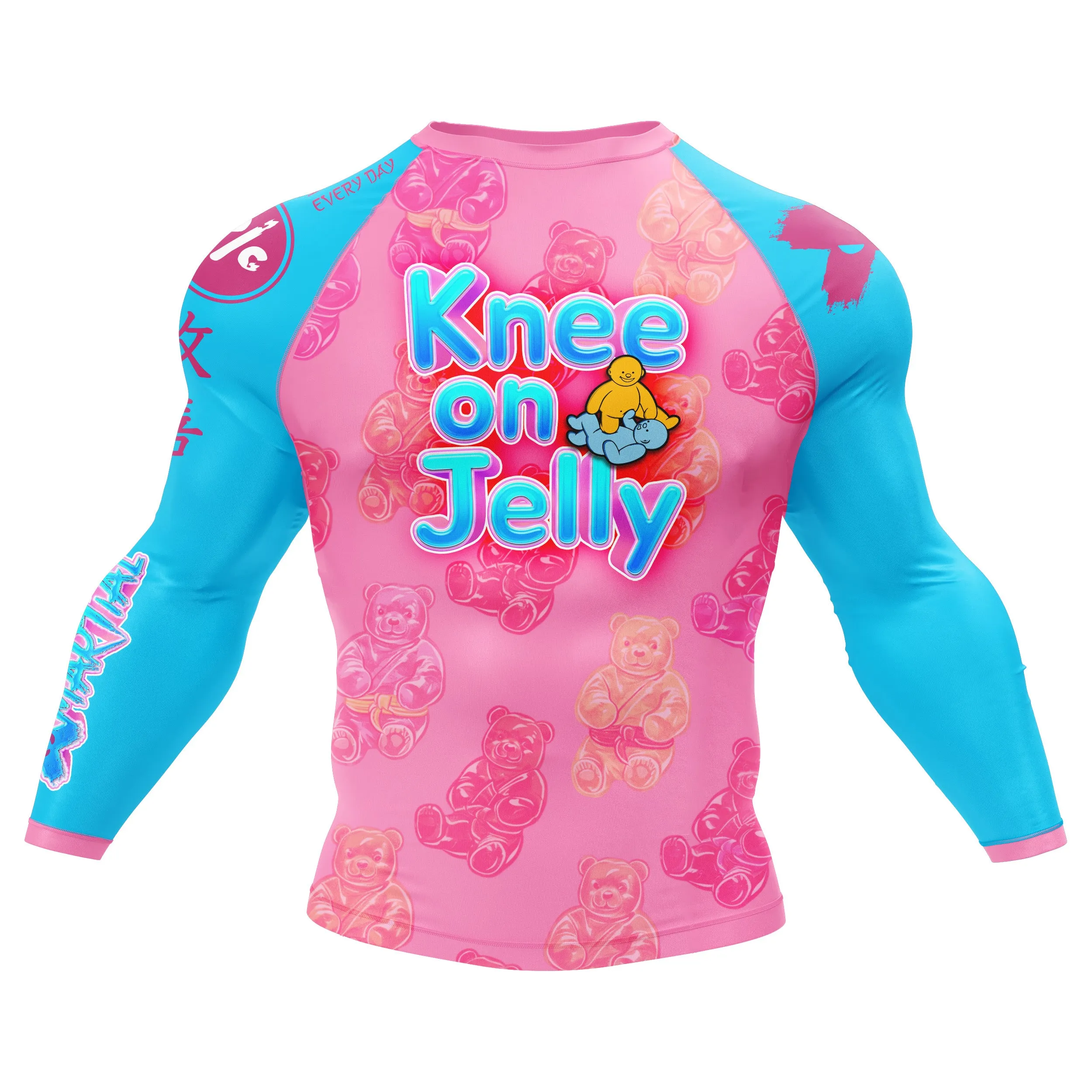 Knee on Jelly Rash Guard